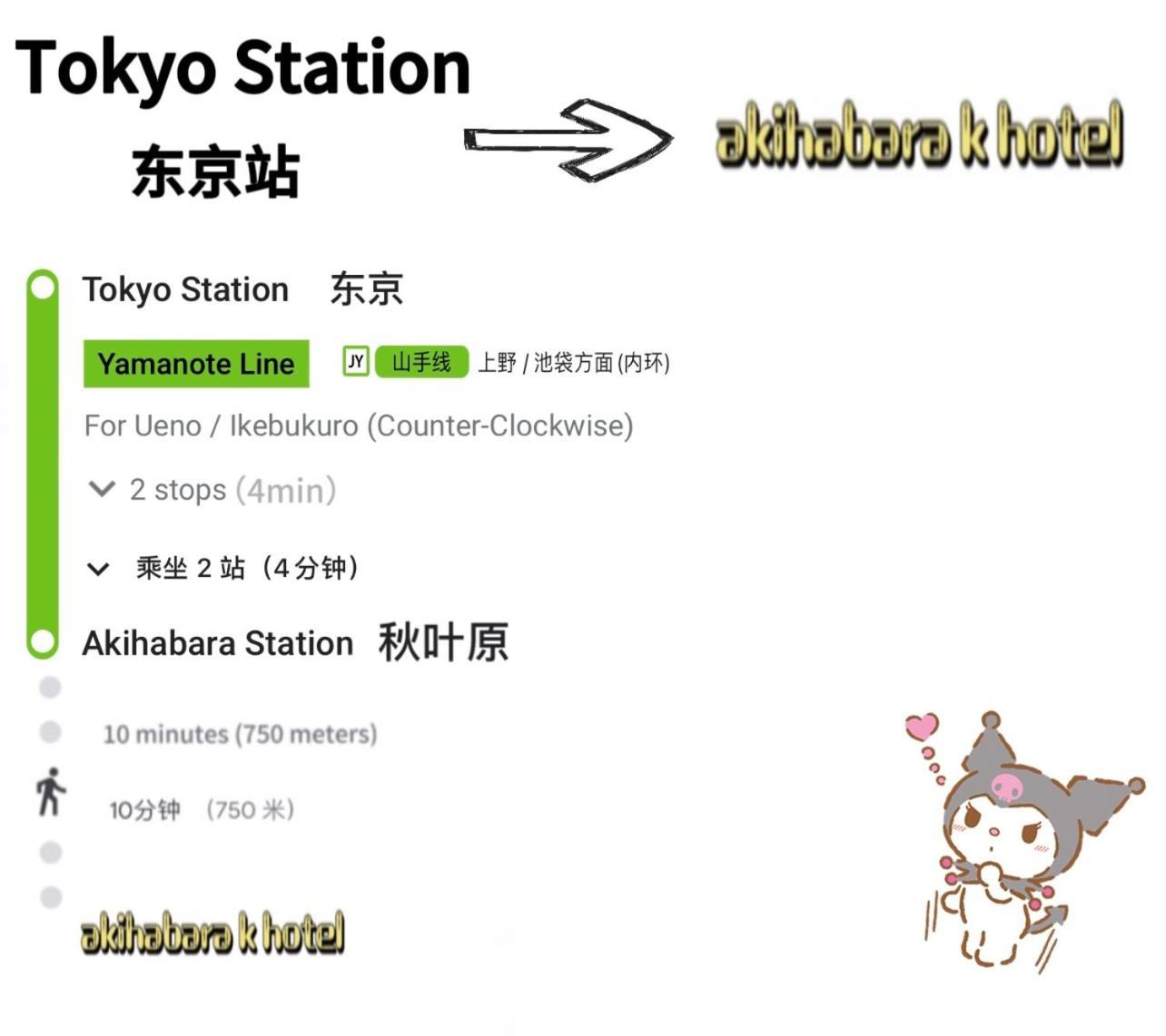 Akihabara K Apartman Tokió Kültér fotó